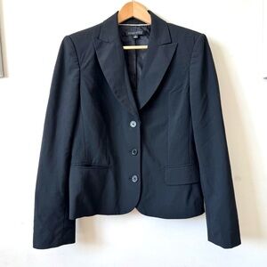 Anne Klein Women's Black Blazer pockets Size US12
